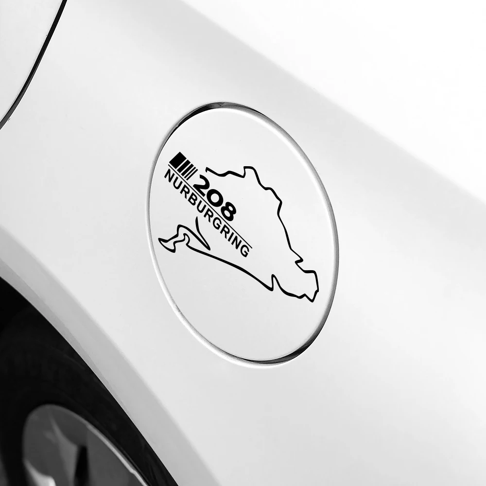 Спортивные автомобильные отражающие наклейки топливный бак Кепки