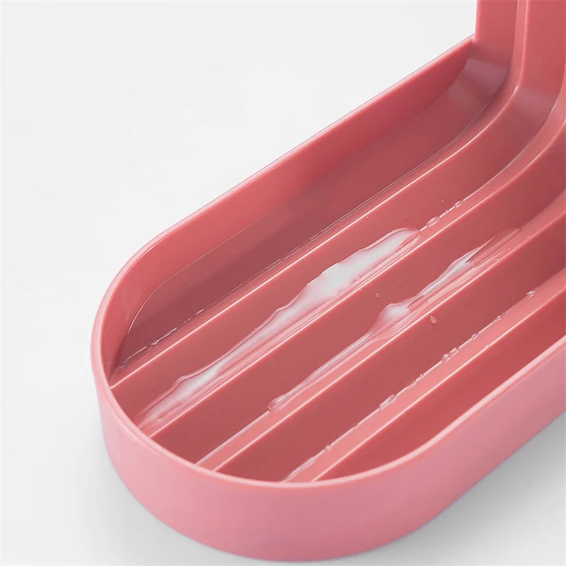 

Plastic Drain Rack Countertop Cleaning Cloth Holder Bathroom Sponge Storage Draining Basket Kitchen Accessories