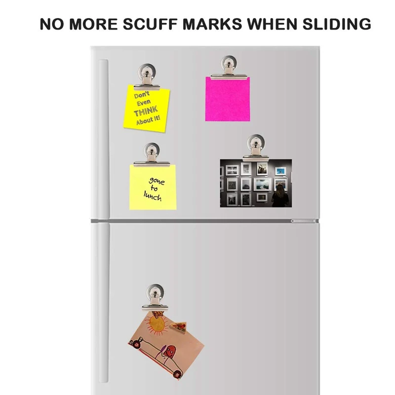 

14Pcs Refrigerator Iron Magnet Hook Clips-8Pcs 38Mm Wide,6Pcs 31Mm Wide,Freezer Magnetic Clips Hooks Neodymium Magnet Home Kitch