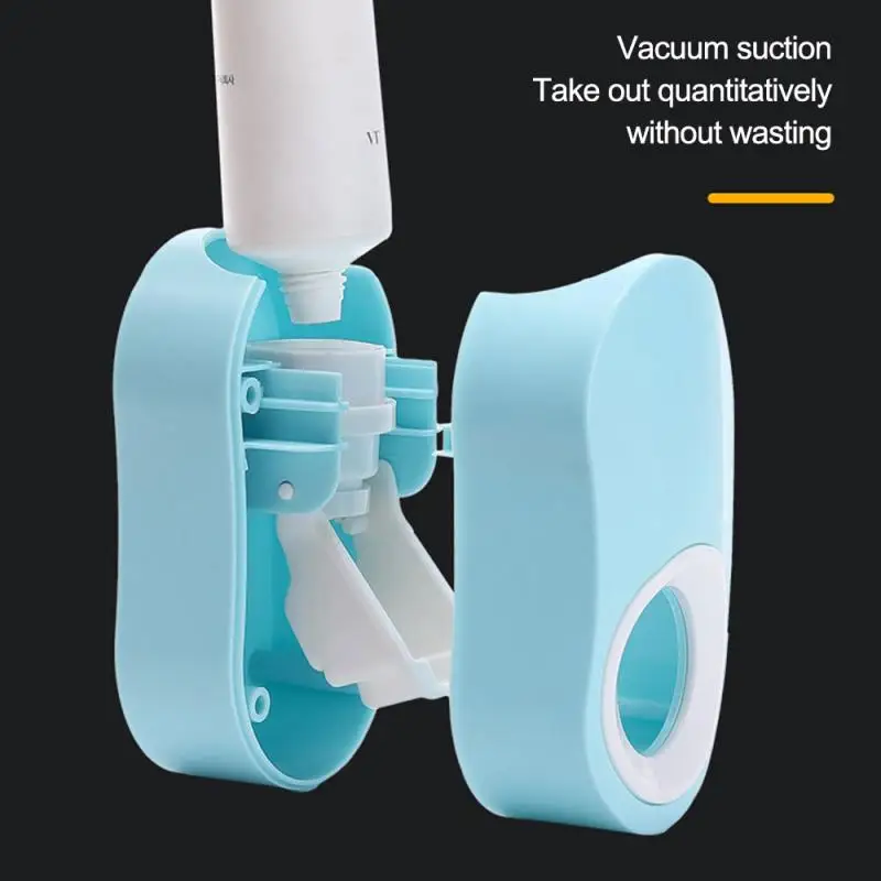 

Automatic Toothpaste Dispenser Hands Free Toothpaste Squeezer Bathroom Accessories Dropship