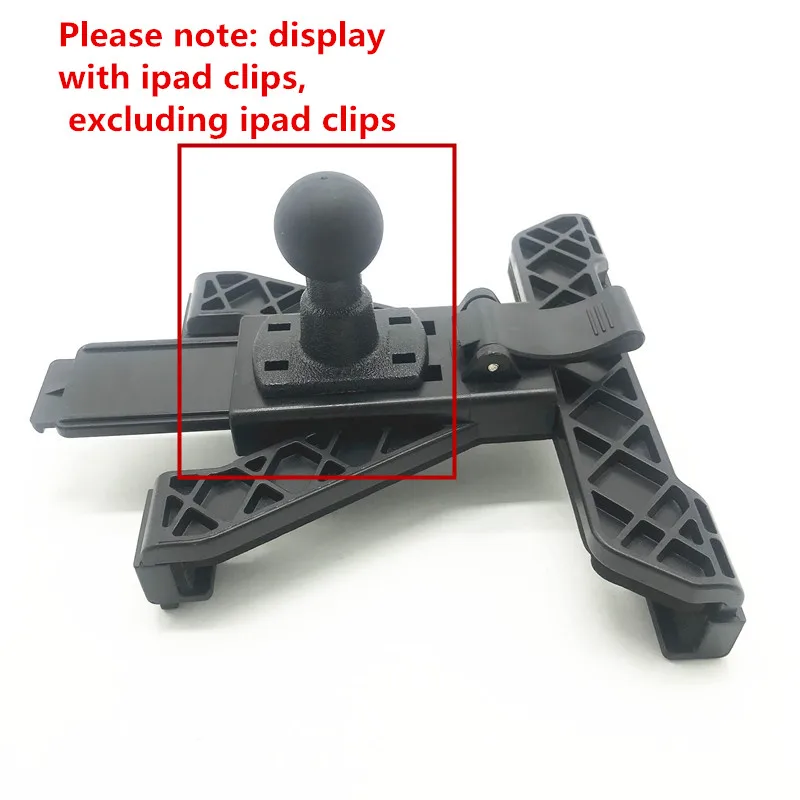 4 Hole Claws AMPS Adapter Plate Rubber Ball Head Mount Bracket for Arkon Robust Mount Series Ram Mounts for Gopro Garmin GPS DVR