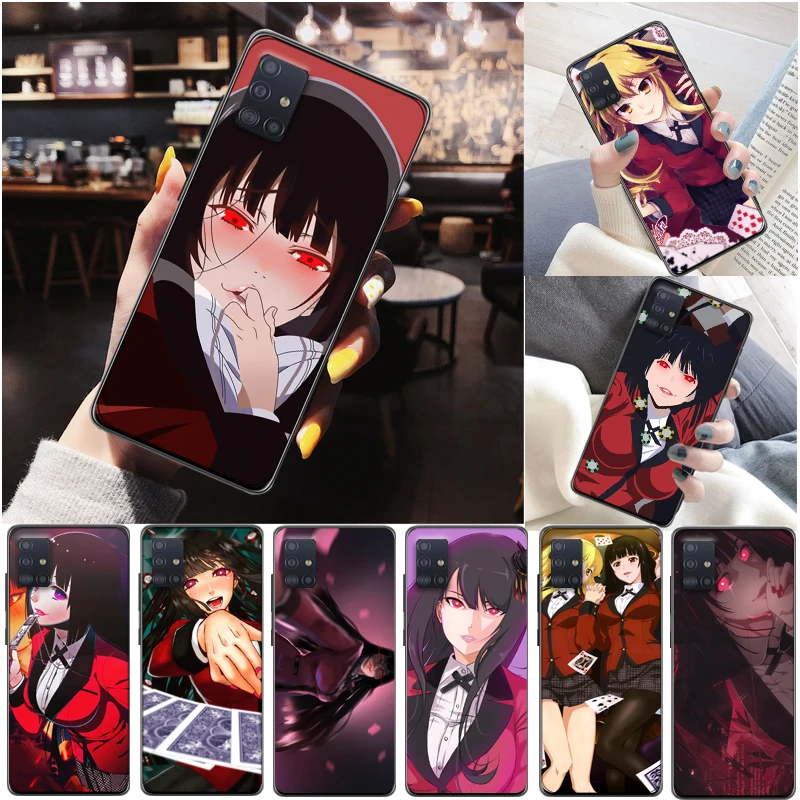 

Anime Kakegurui Jabami Yumeko Saotome Meari Painting Phone Case For Samsung Galaxy A51 A71 4G 5G Funda Carcasa Cases Coque