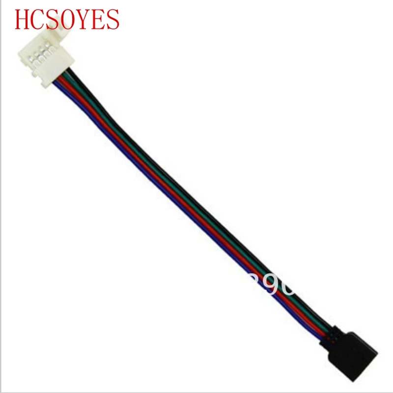 5 шт. без пайки 4PIN кабель платы провода до 4 Pin переходник с внутренней резьбой 10 мм