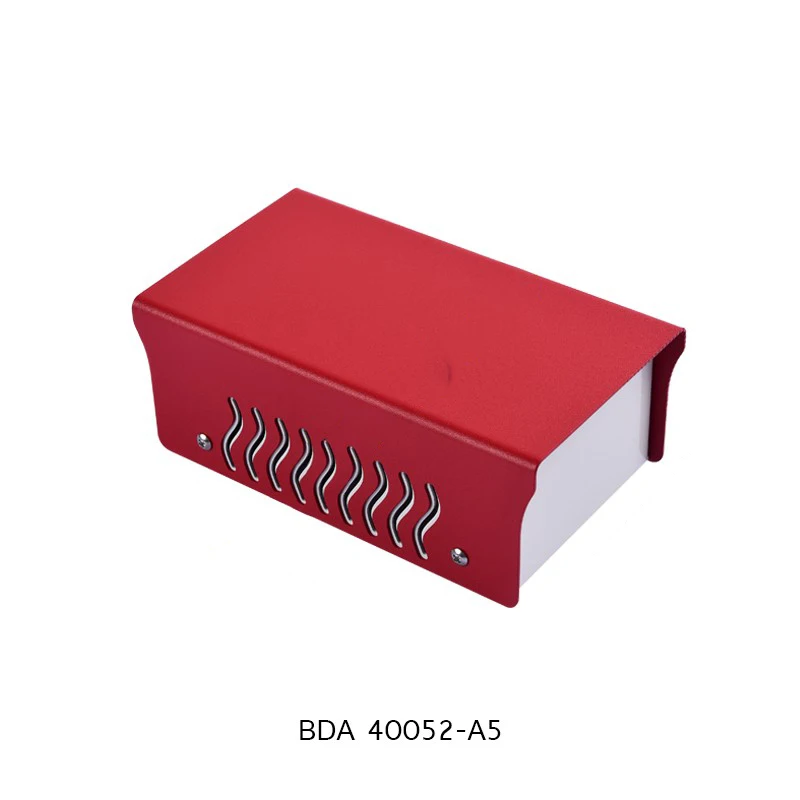 BDA40052-A5 Железный корпус DIY электрическая коробка железная распределительная коробка Железный чехол для инструментов на заказ Рабочий стол высококачественный корпус 140*90*60 мм - Цвет: BDA40052-A5