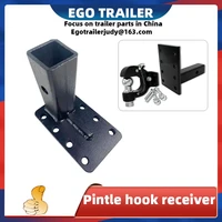 egotailer adjustable pintle hook fixing base receiver fixture trailer hitch towing heavy duty trailer rv parts accessories