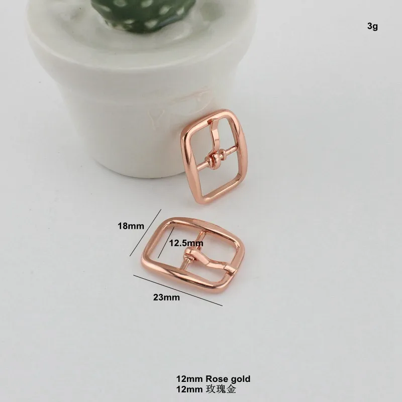 13 мм 5 цветов маленькая Пряжка из сплава розового золота ремни сделай сам сумки