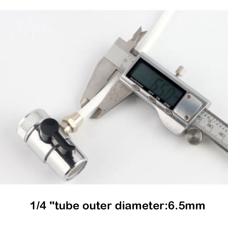 Ro System 1/4 &quot1/4/8&quot 2 5 &quotтрубчатый соединитель для смесителя адаптер переключающий