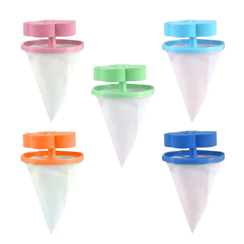 Laundry Filter Bag Washing Machine Floating Lint Hair Catcher Mesh Pouch Dirt Catch Tools Wool Clothes Cleaning Bags | Дом и сад