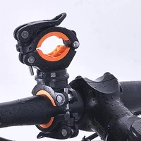 360%c2%b0rotation cycling clip clamp flashlight mount holder universal bicycle bike led light flashlight torch mount holder
