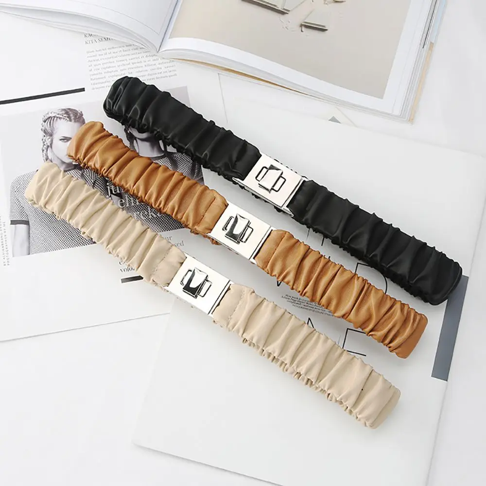 

Retro Elastic Ladies Cummerbund Corset Dress Coat Suit Shirt Decorative Waistbands Corset Waist Belt
