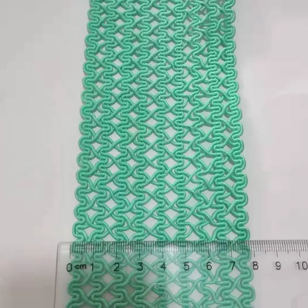 5 ярдов полый эластичный трикотаж кружева отделка ручной работы ремесла 6 см до 8 в