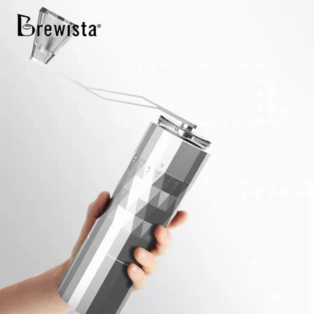 Ручная кофемолка Brewista X из нержавеющей стали портативная в виде кофейных зерен