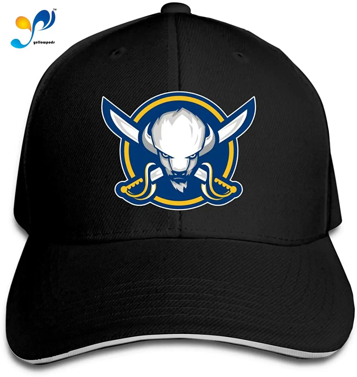Классическая остроконечная Кепка Sabres Buffalo Logo 2020 для девочек и мужчин|Мужские