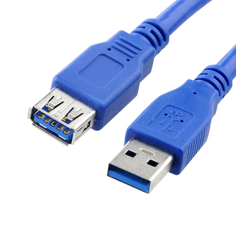 USB Extension Cable 3.0 for Smart TV PS4 Xbox Tablet Male to Female Transfer Extender Data Cord 0.3 m 0.6 1 1.5 | Электроника