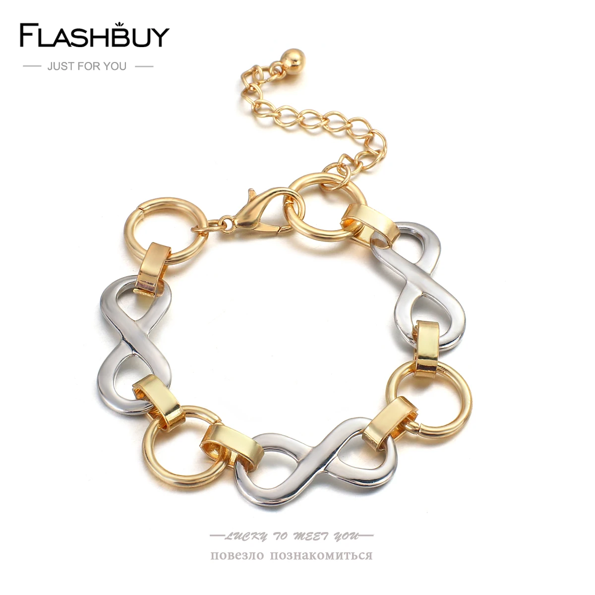 Женский и мужской браслет с шармами FLASHBUY винтажные браслеты золотого