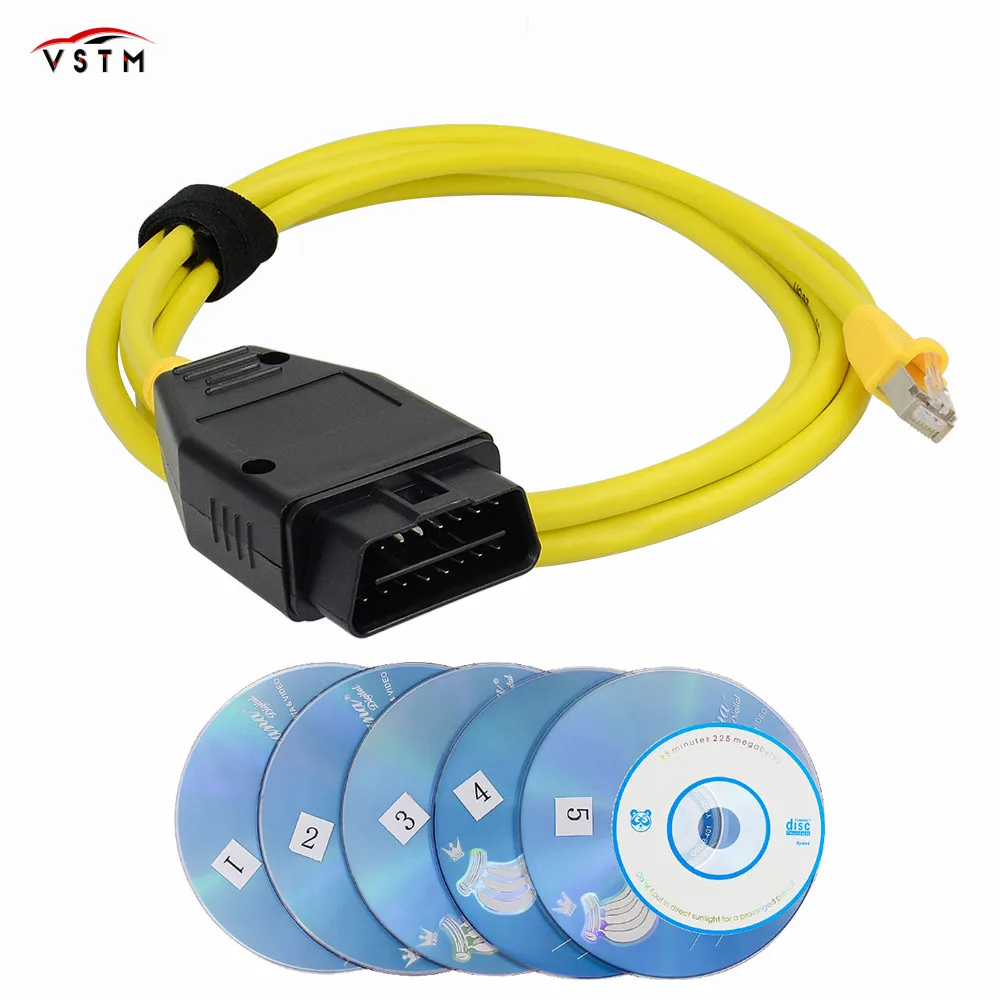 New arrival for BMW ENET (Ethernet to OBD) Interface Cable with light E-SYS ICOM Coding F-Series | Автомобили и мотоциклы