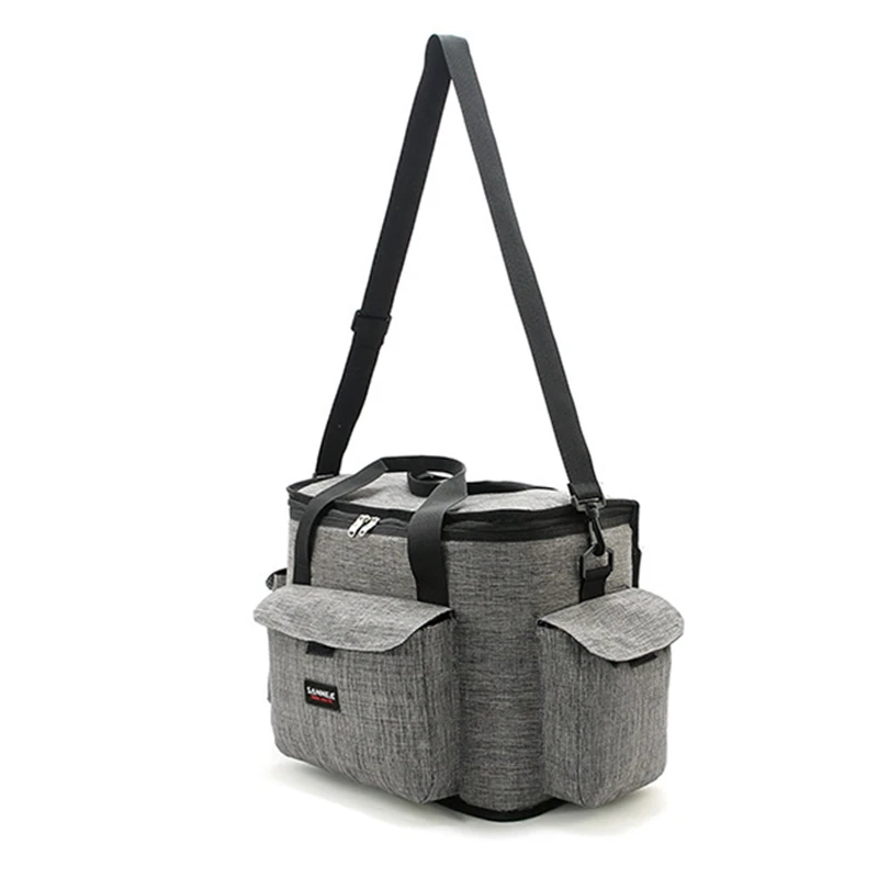 23L Большая вместительная Изолированная охлаждающая сумка органайзер переносная