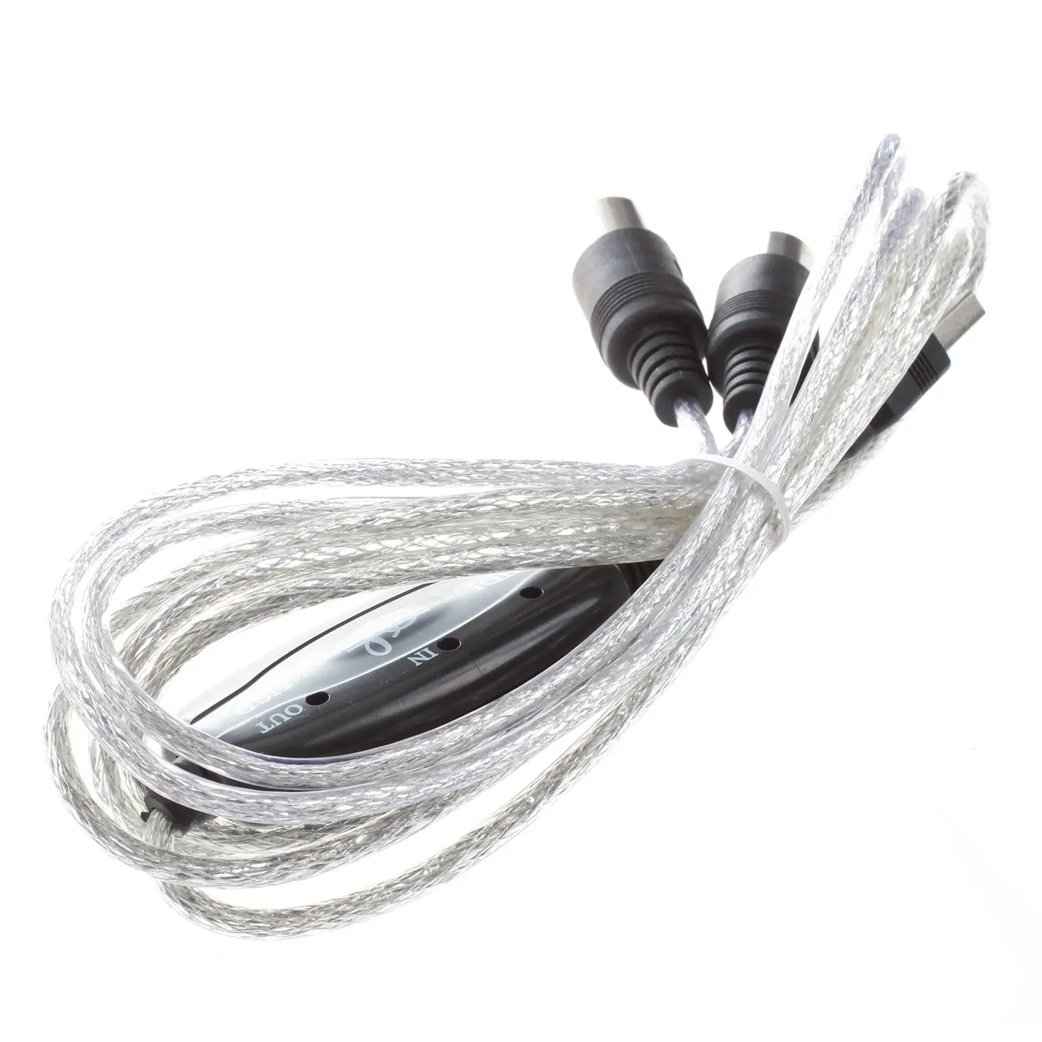 USB IN-OUT MIDI кабель конвертер ПК к музыкальной клавиатуре адаптер Шнур | Электроника