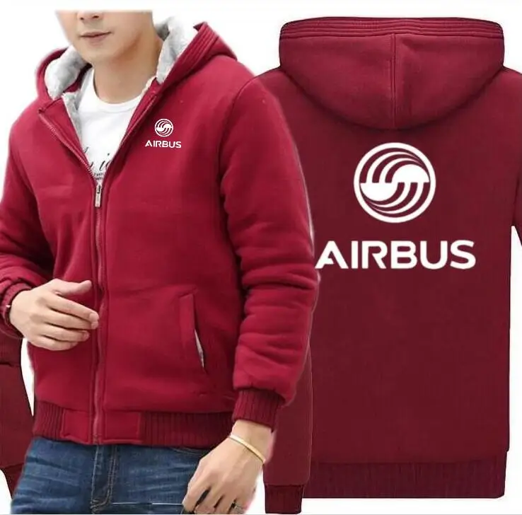Высококачественная Мужская куртка летчика Airbus BOEING AIRPLANE спортивная толстовка на