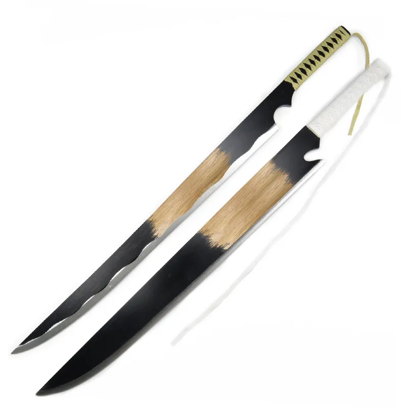 Бесплатная доставка нож для косплея из аниме Kurosaki Ichigo Katana лезвие оружия реквизит