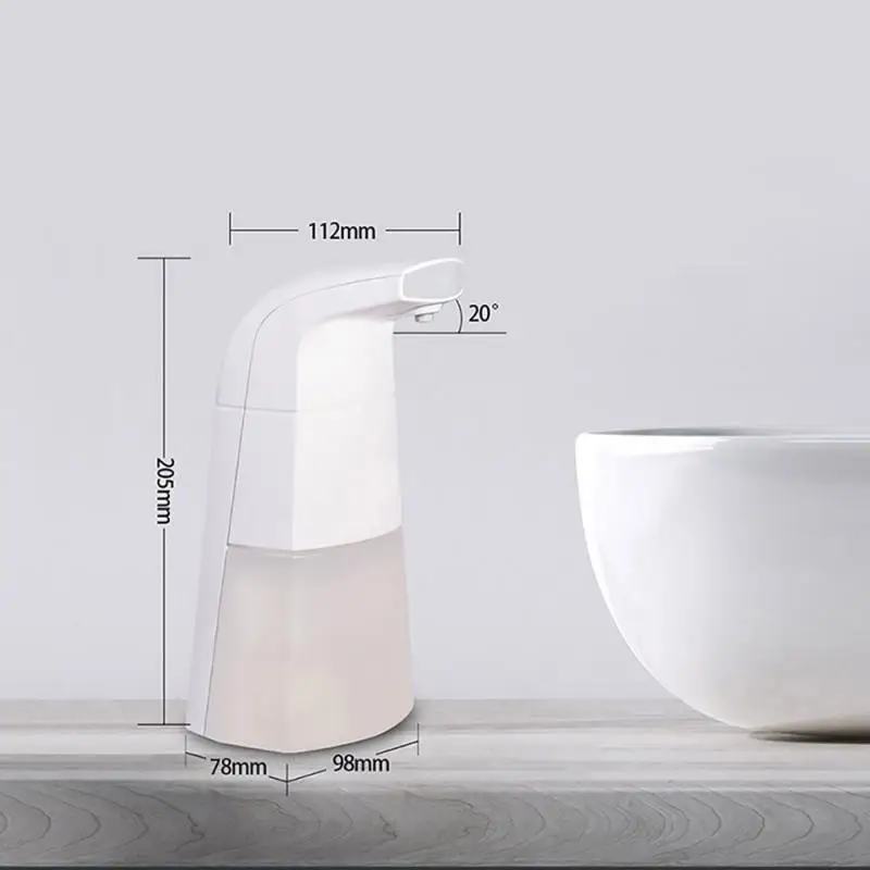 

300ml Waterproof Foam Liquid Dispenser Automatic Soap Dispenser Sensor Touchless Hand Washer Soap Dispenser Pump For Bathroom