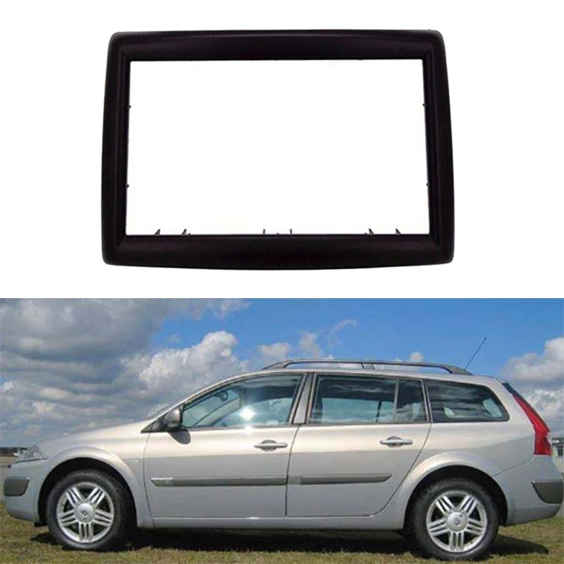 Для Renault-Megane II 2003-2009 2Din Аудио панель модификации DVD навигационная Панель рамка для