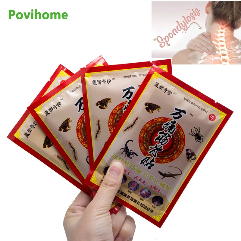 8 шт боли лекарственных патч Яда скорпиона экстракт колено ревматоидного артрита