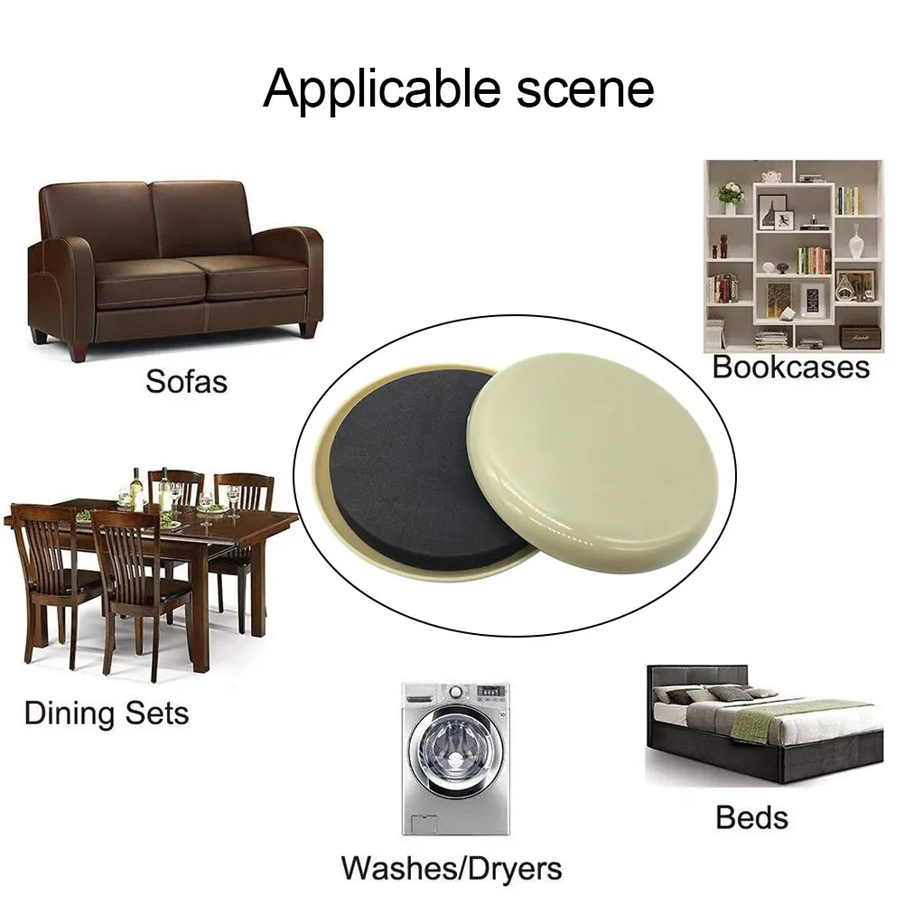 8 шт. защита ковра многоразовые утолщенные шумоподавления планер износостойкий