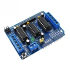 L293D Щит двигателя, двойной для arduino Duemilanove, плата расширения двигателя, щит управления двигателем