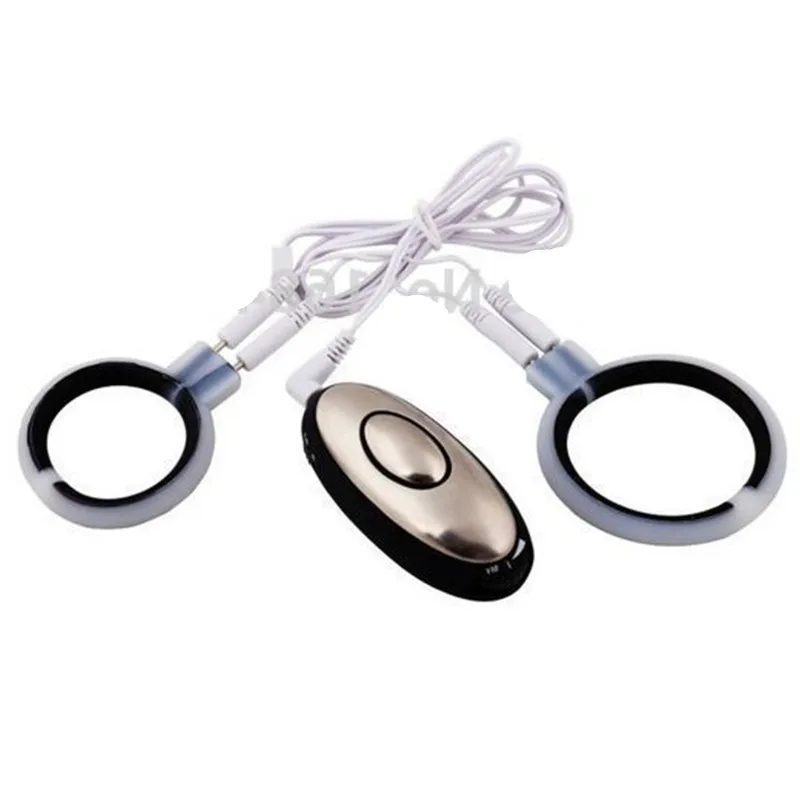 Электрошоковая стимуляция пениса кольцо для терапия связывания сексуальные