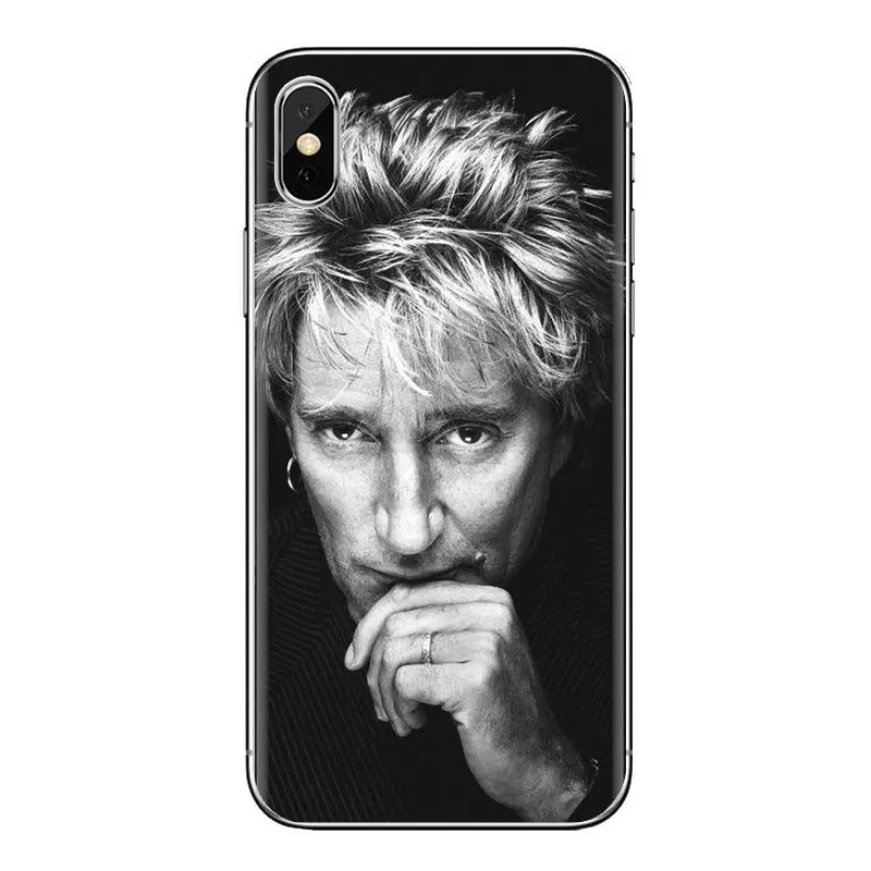 TPU Shell Cover For Huawei P Smart Y6 P8 P9 P10 Plus Nova P20 Lite Pro Mini 2017 SLA-L02 SLA-L22 2i Rod Stewart Brit Rock Singer |