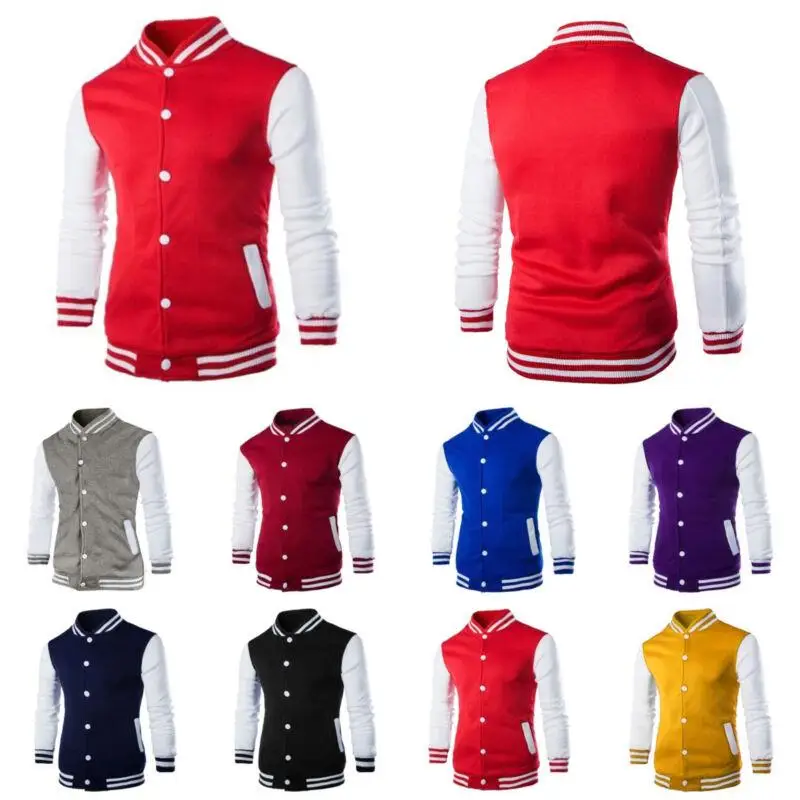 Модная Женская бейсбольная куртка для колледжа | Мужская одежда