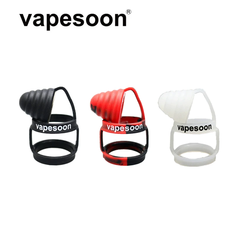 Силиконовый браслет с дрип тип Кепки для лампы Стекло трубка электронная