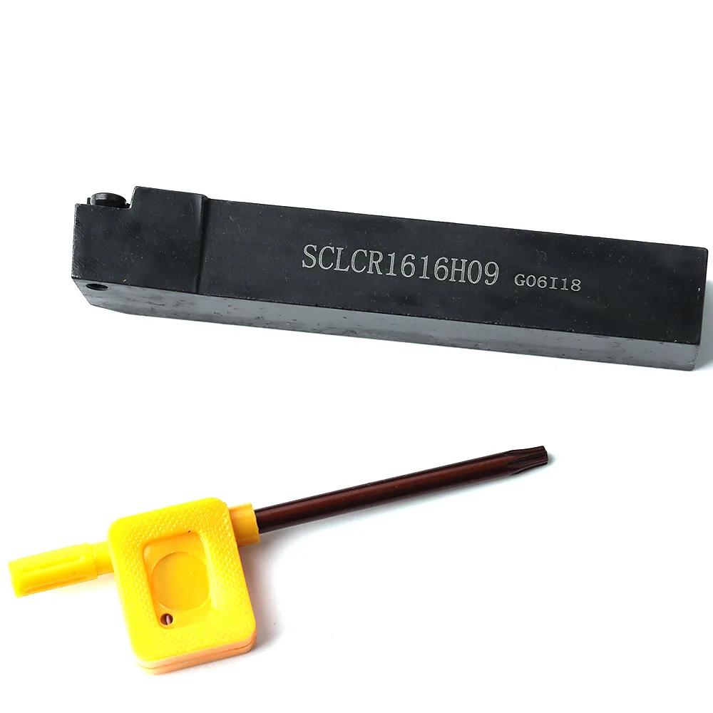 Токарный станок SCLCR1616H06 SCLCR1616H09 металлический токарный HSS режущие инструменты с