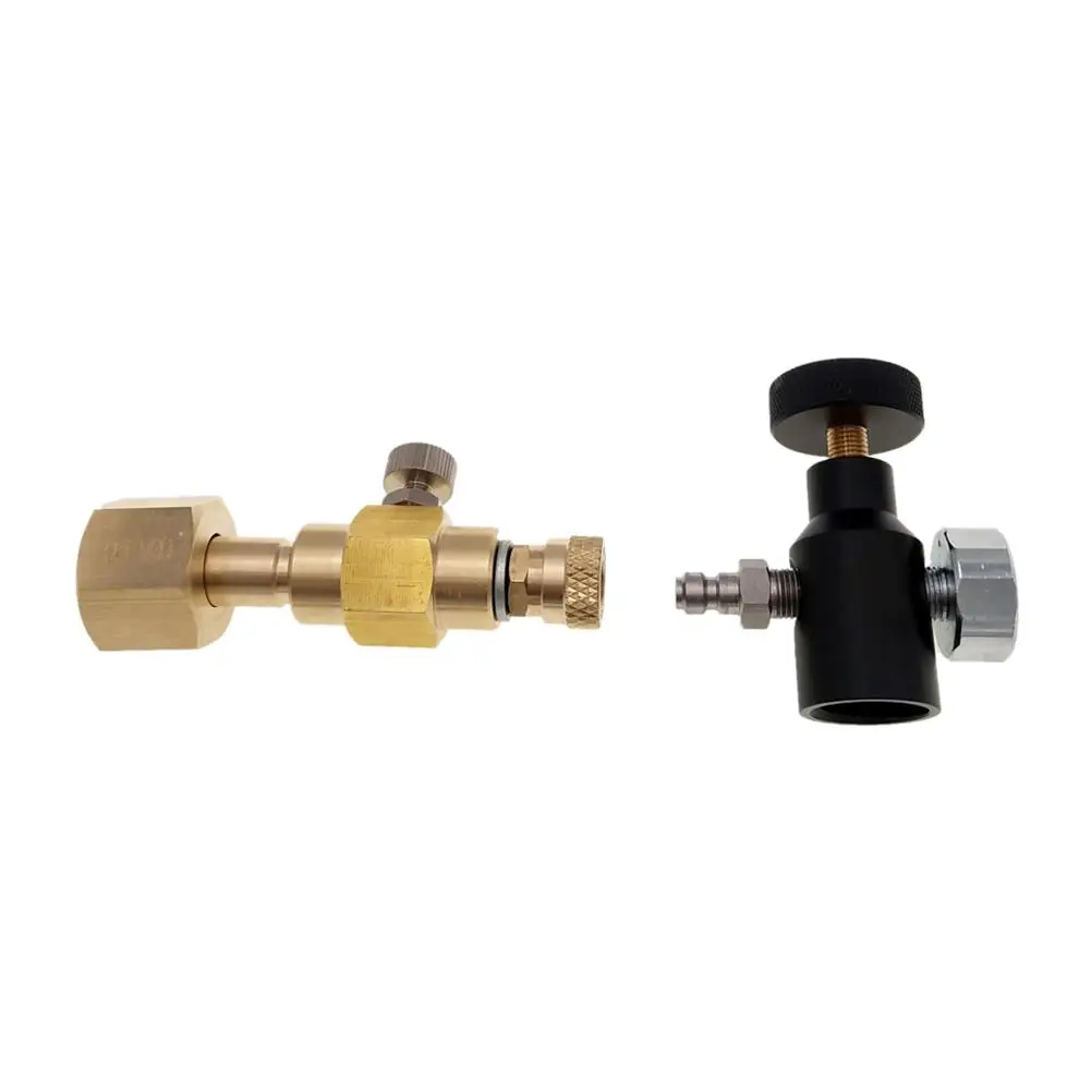 

CGA320/W21.8 Soda Maker CO2 Carbonator Cylinder Tank Refill Adapter Filling Kit