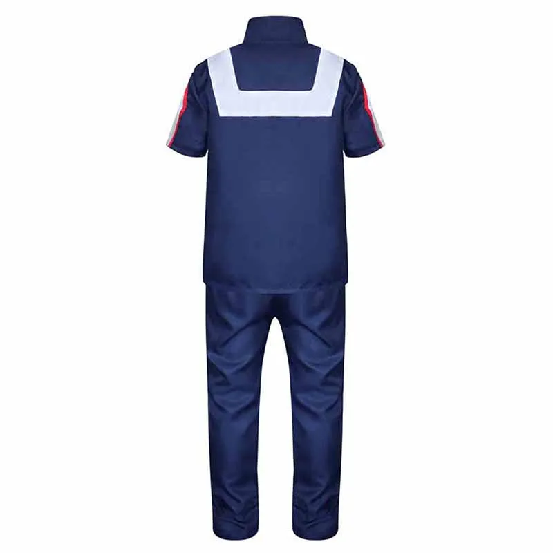 Anime Boku no Hero Bakugou Katsuki/Iida Tenya/Todoroki Shouto Gymnastic suit My Academia cosplay Sportswear Tops+Pants | Тематическая