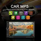 Автомобильный mp5-плеер, мультимедийный плеер с сенсорным экраном 7 дюймов, 7018B, FM-радио, с управлением направлением, типоразмер 2 DIN, 2019