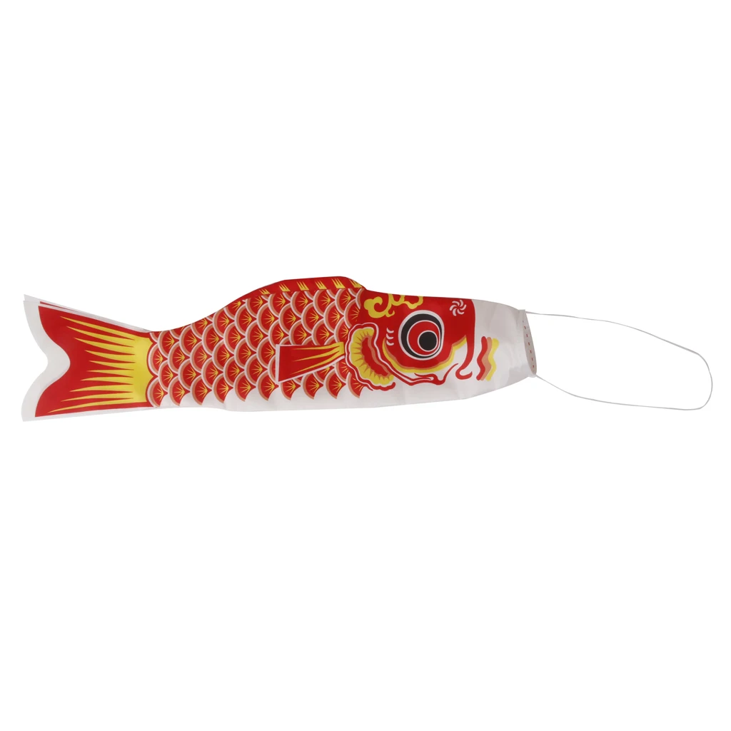 40cm Japanese Carp Windsock Fish Flag Kite Nobori Koinobori Garden Hanging Decor |