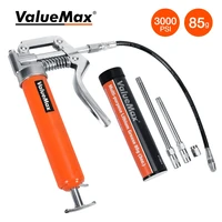 valuemax 3000psi grease gun mini pistol grip gun set syringe for oil and car lubrication suv trucks