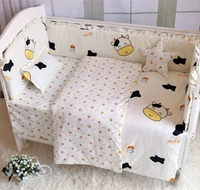 69pcs crib beddings for baby toddler bedding girls kit berco baby nursery bedding bed bumper cotton children 1206012070cm