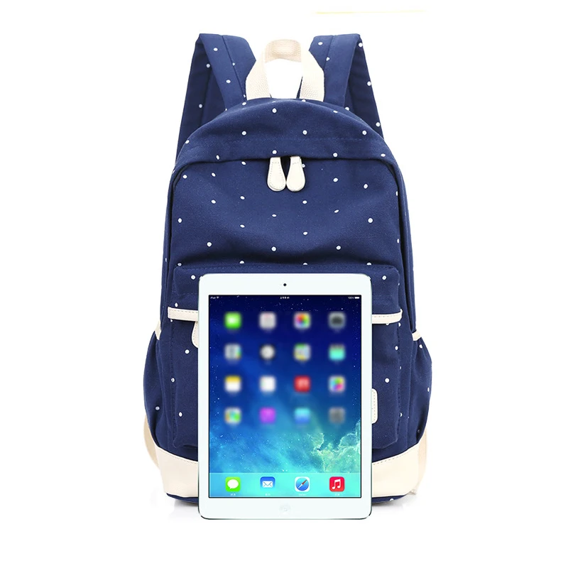 Женский рюкзак в консервативном стиле 3 шт./компл. с принтом студенческие сумки