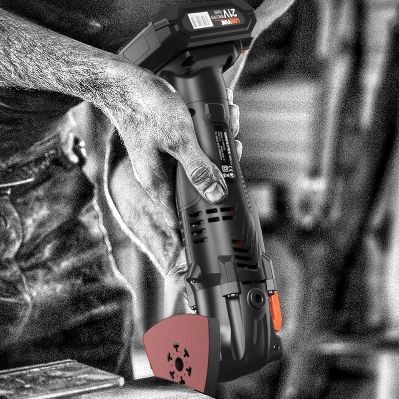 

LOMVUM Electric Multitool Multifunction Oscillating Renovator Li-ion 20V Tool Electric Trimmer Saw with Accessories Woodworking