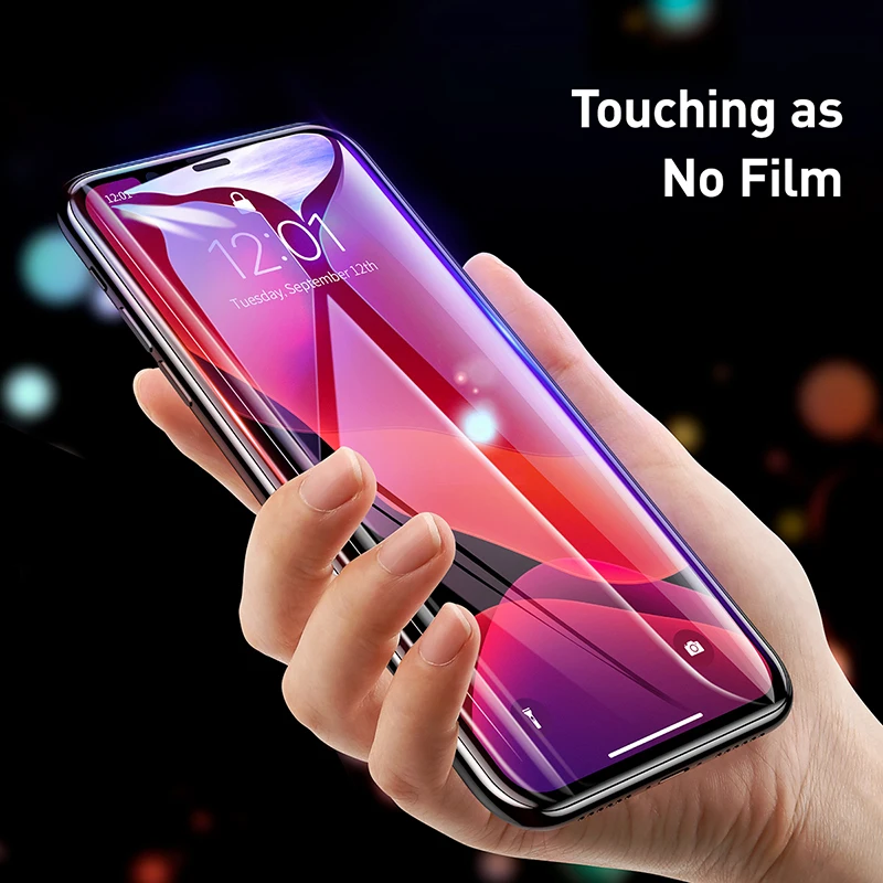 Baseus 0,3 мм Полное покрытие экрана протектор для iPhone 11 Pro Max Защитная пленка Закаленное стекло для iPhone 11 Pro Max 2 шт