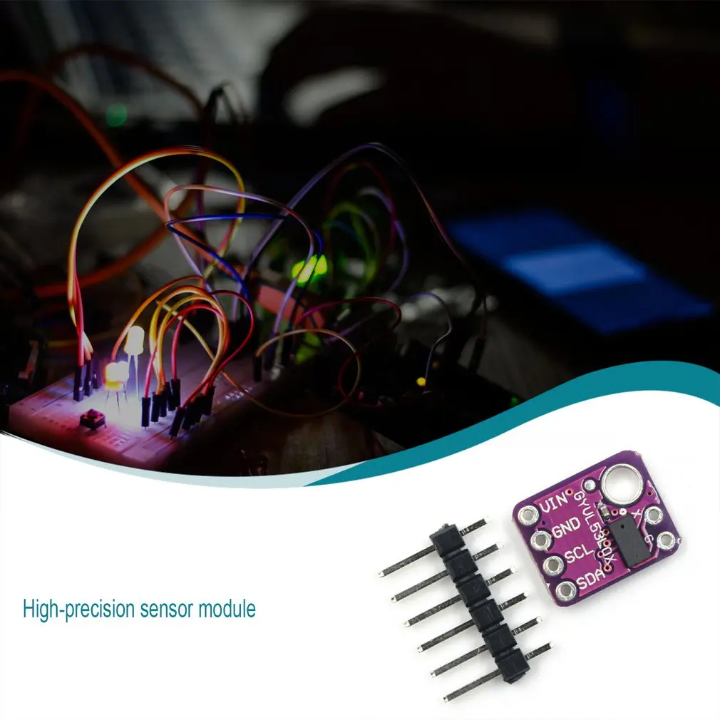 

APDS-9930 I2C Interface GY-9930-LLC ALS Attitude Sensor Module Proximity & Attitude Sensor Module 16-bit Resolution
