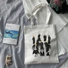 Женские сумки-тоуты, забавная сумка для покупок с Токио, Мстители, сумка для покупок в стиле Харадзюку, Холщовая Сумка на плечо, Женская Экологически чистая вместительная сумка Ulzzang