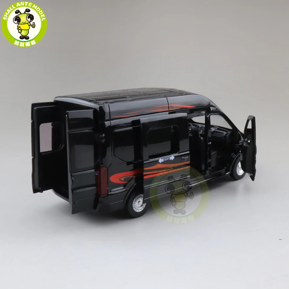 1/35 CAIPO Transit Van Cargo MPV литая модель автомобиля игрушки дети мальчики девочки