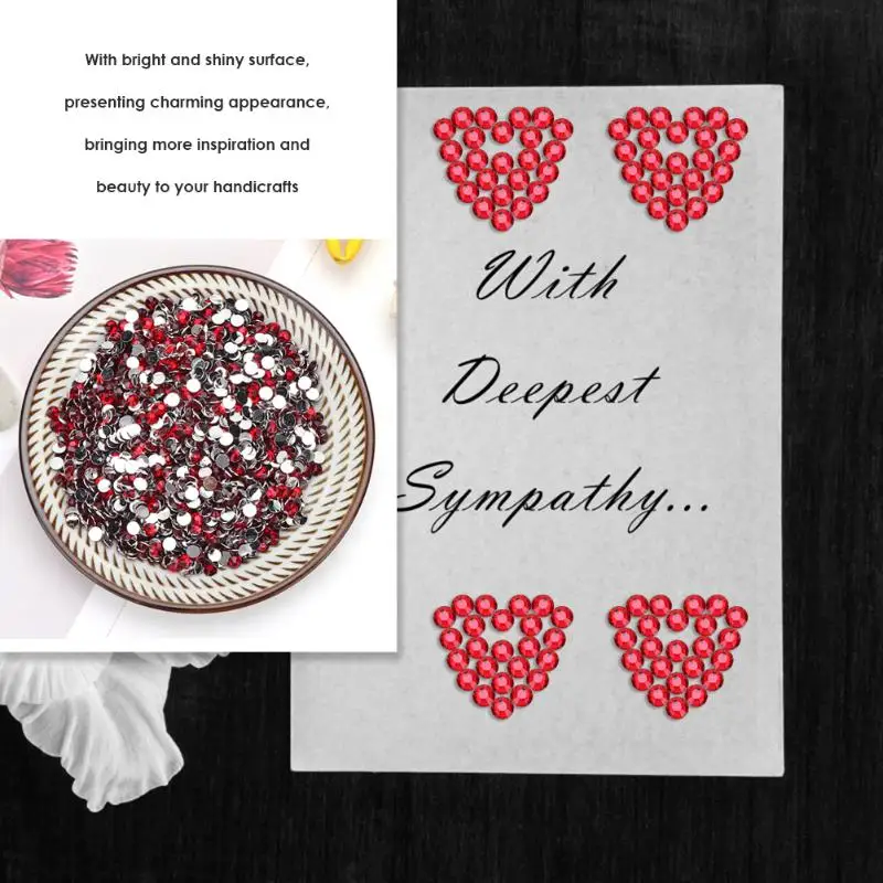 30 г/пакет 4 мм Стразы с блестками акриловые драгоценные камни плоская задняя