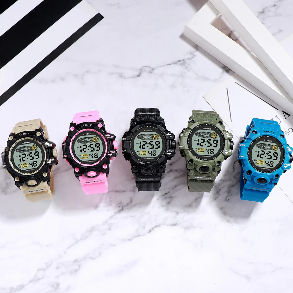 

Electronic Watch Women Led Digital Military Watches Man 2019 Sports Waterproof Casual Silicone Stopwatch For Men Woman Students