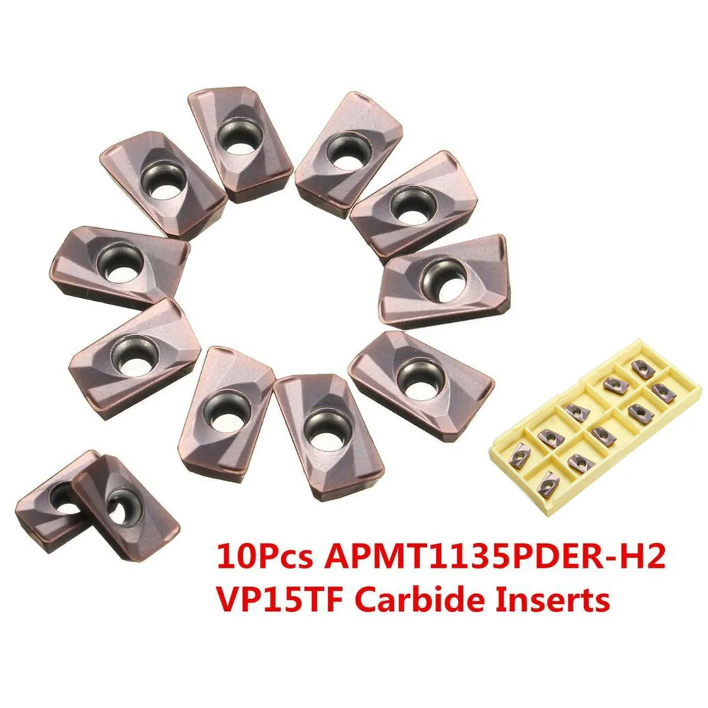 

Indexable Carbide Inserts APMT1135PDER-H2 VP15TF CNC Carbide Alloy Equipment