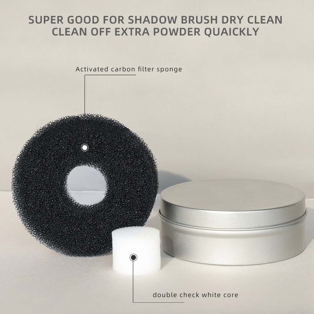 Щетка для макияжа OVW щетка сухого очищения щетки теней век двойного